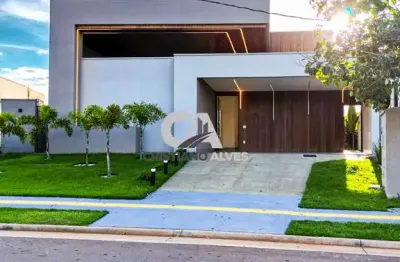 Condomínio  terras alpha residencial, senador canedo - casaem condomínio  a venda de alto padrão em alphaville 2 - senador canedo!