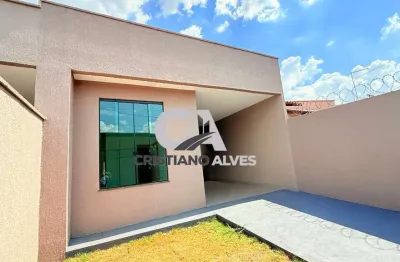 Entrada 8 mil, casa a venda bairro independência, 03 quartos sendo uma suíte,aparecida de goiânia, ótima localização