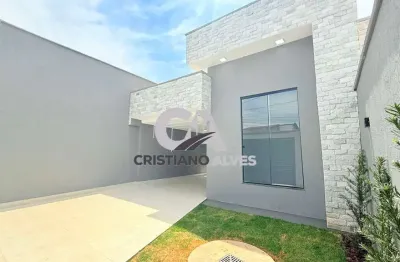 Oportunidade casa de alto padrão a venda  em aparecida de goiânia, acesso rápido avenida são paulo,br 153
