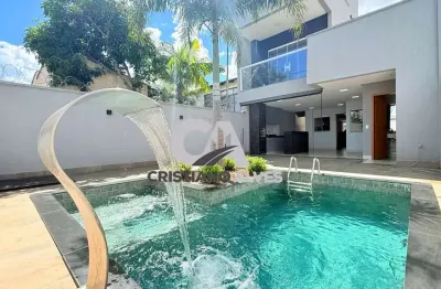 Oportunidade Sobrado à venda com 03 suites, jardim América  Goiânia,sala com direito alto, todas no porcelanato, ótima localização próximo avenida T63