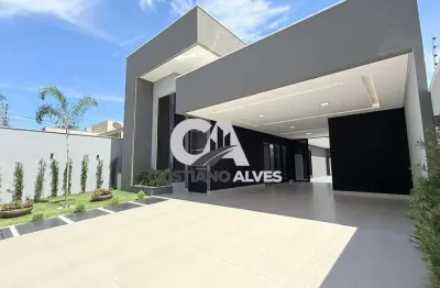 Casa  de alto padrão condomínio na melhor região de aparecida de goiânia 03 minutos buriti shopping