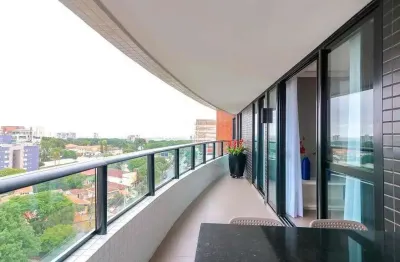 Luxo no cabral hills: 3 suites, vista para a serra do mar e lazer completo no bacacheri