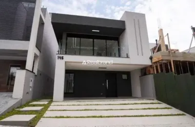 Casa de condominio a venda, no paysage vivendas, em curitiba, santa candida, com 4 quartos, 146m2