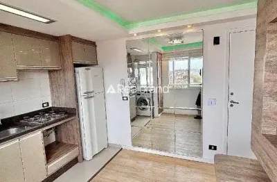 Apartamento decorado, ultimo andar, ensolarado - face leste, 100% mobiliado com moveis sob medida.