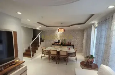 Casa em Condomínio 148m² | 3 Suítes c/ Closet | 3 Vagas | Churrasqueira + Planejados