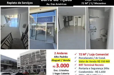 Ponto comercial para alugar na Avenida das Américas, 12900, Recreio dos Bandeirantes, Rio de Janeiro