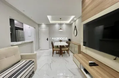 Mobiliado apartamento para alugar com 46m², 1 quarto, 1 banheiro, 1 vaga de garagem.