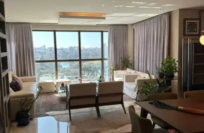 Apartamento com vista permanente pro lago no edifício palazzo veronesi
