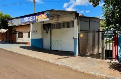Sala comercial com casa aos fundos no jd santo antonio