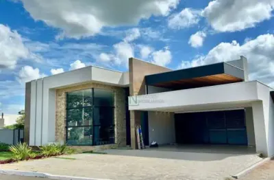 Casa terrea alto padrão com 4 suites no condominio villagio do engenho