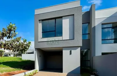 Sobrado geminado com 3 suites no condominio morada das flores