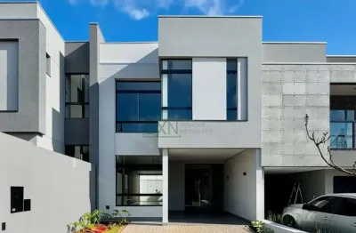 Sobrado de alto padrão geminado com 3 quartos e 1 suíte no condominio morada das flores