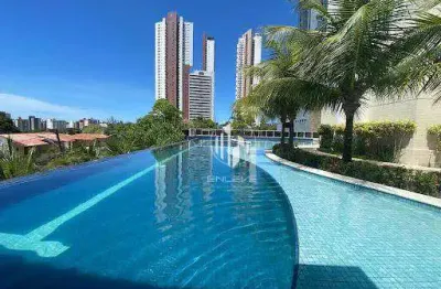 Apartamento de 91m2 com 3 quartos + varanda gourmet em condomínio club no altiplano