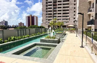 Apartamento novo com 03 quartos em condomínio clube em manaíra