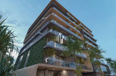 Apartamento térreo com 04 suítes à beira-mar da praia de camboinha