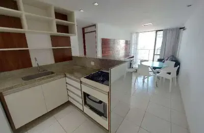 Cobertura duplex de 120m2 com 2 quartos e área privativa vista mar