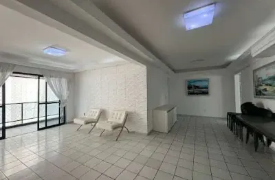 Apartamento de 133m² com 03 quartos + dce na beira mar de areia dourada