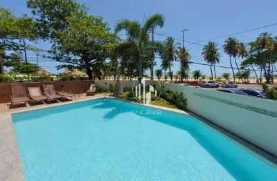 Apartamento de 67m2 com 2 quartos, mobiliado e projetado, na beira mar de cabo branco