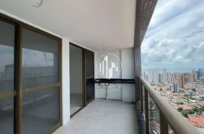 Apartamento novo de 76m2 com 3 quartos + varanda gourmet, em condomínio club