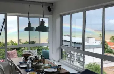 Amplo apartamento com 02 suítes e vista para o mar em cabo branco