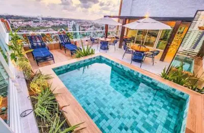 Apartamento com 2 quartos e lazer no rooftop no miramar