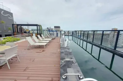 Apartamento de 65m² com 01 quarto c/ spa na praia de tambaú