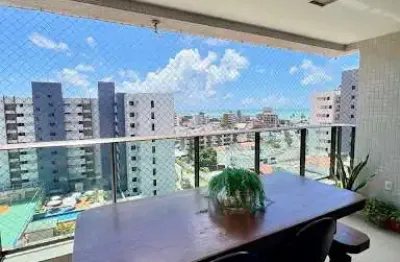 Apartamento com 3 suites  com 137 m² próximo ao mar