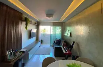 Apartamento de 58m2 com 2 quartos, móveis projetados, á 500m do mar de cabo branco