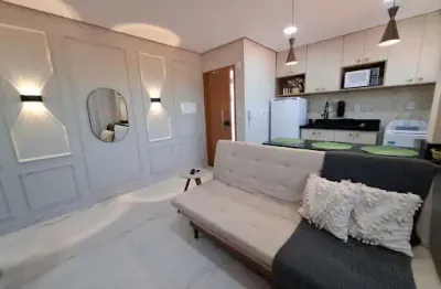 Flat de 30m2 mobiliado e projetado, na praia de cabo branco