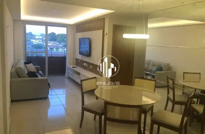 Apartamento de 62m² com 02 suíte + varanda no altiplano