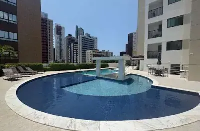 Apartamento de 111m2 com 3 suítes + dce, com móveis projetados, em tambaú