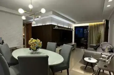 Apartamento de 88m2 com 3 quartos todo projetado, no brisamar