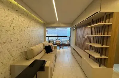 Apartamento mobiliado com 03 suítes à beira mar do jardim oceania