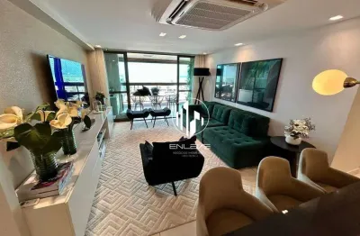 Apartamento mobiliado com 04 suítes e vista para o mar em camboinha