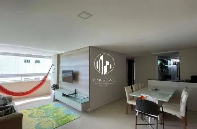 Apartamento projetado com 03 quartos no jardim oceania