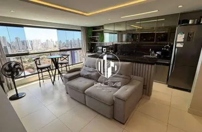 Apartamento projetado em andar alto com 02 quartos no bairro dos estados