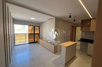 Apartamento projetado com 02 quartos e área de lazer em manaíra