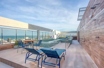 Apartamento novo com 03 quartos à 150m da praia de intermares