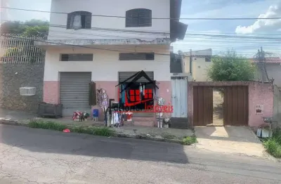 Casa a venda com apartamento, barracão e loja no bairro alípio de melo – bh