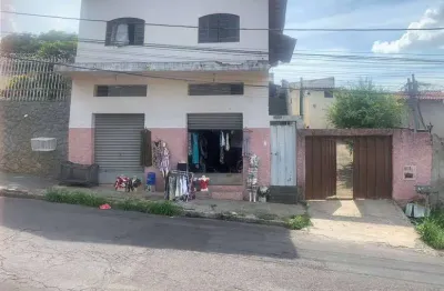Casa a venda com apartamento, barracão e loja no bairro alípio de melo ? bh