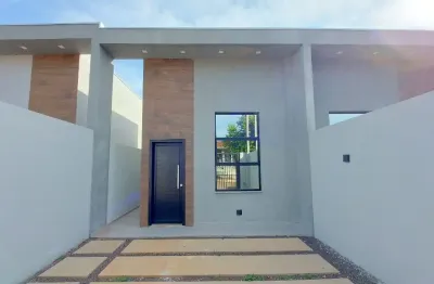 Mprumbi - 3 quartos, sala, cozinha, bwc, 2 vagas, quintal, a/c-62m²