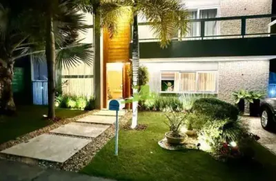 Casa porteira fechada em alphaville litoral norte 1: 3 suítes, 333m², piscina e hidromassagem, fino acabamento. agende sua visita!