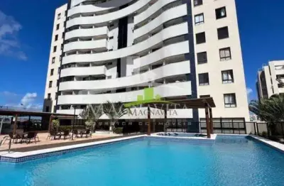Mandala | apartamento 3/4 sendo 1 suíte | 85m² | 3 garagens | mobiliado | lauro de freitas