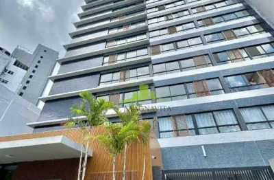 Blue barra | 1 quarto mobiliado com 27,14m² | 1 garagem | andar alto | decorado | oportunidade