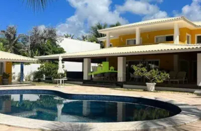 Casa linda em busca vida | 60m da praia | 5 quartos (sendo 4 suítes) | paraíso | condomínio de apenas 6 lotes | oportunidade