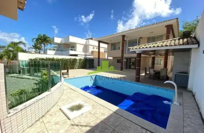 Casa duplex à venda palm ville, na priscila dutra, 370m², 4 suítes, master com closet e hidro, piscina, gourmet, porteira fechada, condomínio completo