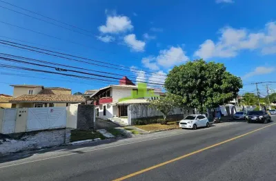Ponto comercial para alugar em vilas do atlântico: 600m² terreno, 300m² construído, 4 suítes, 15 vagas, localização estratégica em área de alto fluxo