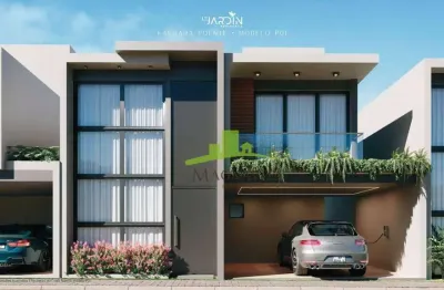 Casa à venda em lauro de freitas: 208m², 4 suítes, espaço gourmet, 2 vagas, condomínio com lazer completo na priscila dutra, vilas do atlântico