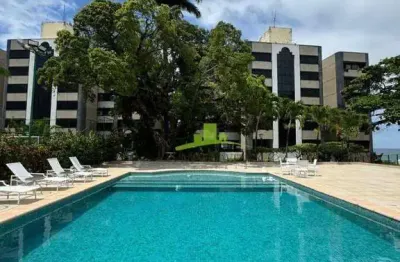 Apartamento à venda no mansão do atlântico, rio vermelho, 325m², 4 suítes, vista mar, varandão, espaço gourmet, piscina, 4 vagas. alto padrão!