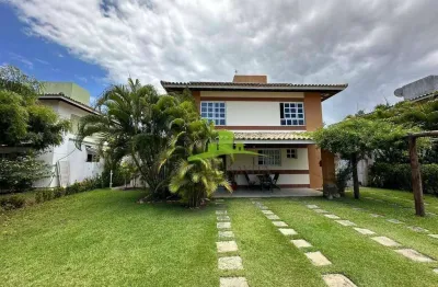 Casa à venda no golf quatro rodas, salvador: 4 suítes, home office, energia solar, área gourmet, 270m², condomínio fechado com piscina, lazer completo